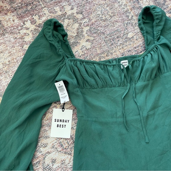 NWT Aritzia Delilah Long Sleeve Dress, M - Picture 10 of 10